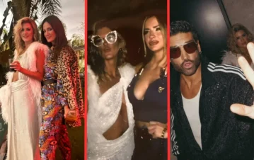 Las fotos del cumpleaños 40 de Mery del Cerro con los famosos disfrazados