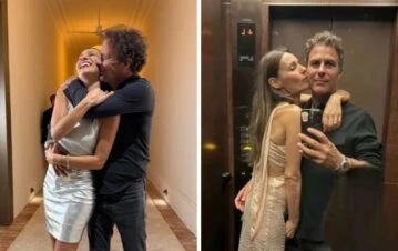 Más que enamorada: cómo celebró Pampita los cinco meses de novia con Martín Pepa