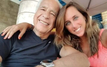 Estefanía Pasquini se burló de Alberto Cormillot en un parque de juegos acuáticos: “Aunque no te funcione el…”