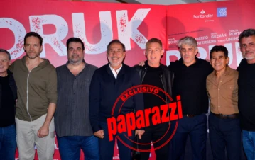 Las fotos de Guillermo Francella y Adrián Suar en el estreno de la obra de Pablo Echarri
