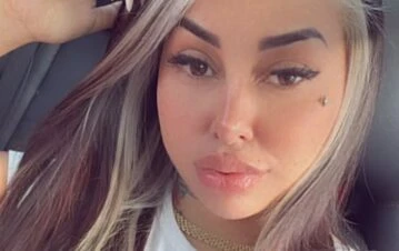 La impactante foto del accidente que sufrió Tamara Báez, la ex de L-Gante: “Dios estuvo ahí”