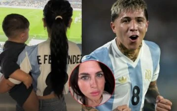 ¡Qué momento! Valentina Cervantes se cruzó con una famosa y reciente ex de Enzo Fernández en el Monumental