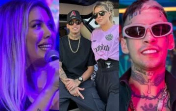 Tensión, crisis y rumores de separación: qué pasó entre Wanda Nara y L-Gante en su show en Paraguay