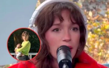 Cuál es el truco de Cande Vetrano para dormir a su hijo