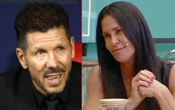 Carolina Baldini sacó a la luz la discusión que tuvo con el Cholo Simeone antes de su separación