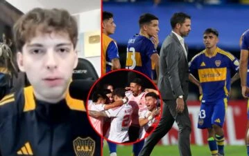 El doloroso mea culpa de Davoo tras la grave derrota de Boca en el Superclásico con River 