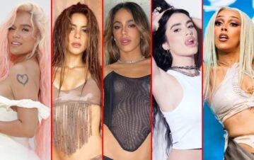 La cantante internacional que se volvió viral por su look al borde de la censura en un show