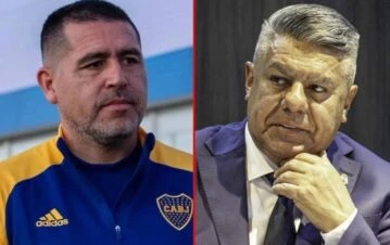 El papelón de Riquelme con Chiqui Tapia y la AFA que armó un escándalo antes al Superclásico