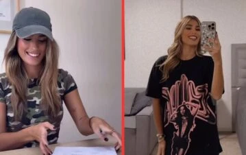 El desopilante video hot que hizo Juli Poggio para mostrar el departamento que se compró