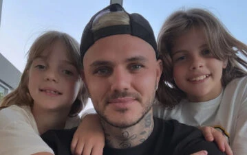 El mensaje de Mauro Icardi tras incumplir las órdenes y revincularse con sus hijas con la China Suárez