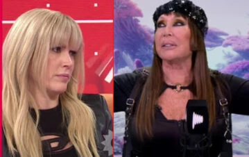 Moria Casán bancó a Lizy Tagliani y le pegó a Viviana Canosa en todo el escándalo