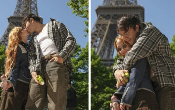 Las fotos de las vacaciones mágicas de Ángela Torres y Rusherking en París