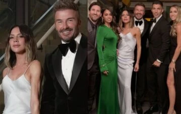 David Beckham celebró sus 50 con una súper fiesta con Messi y legendarias estrellas: las fotos