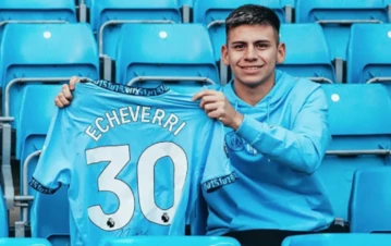 Un jugador argentino le dio un consejo demoledor al Diablito Echeverri sobre Guardiola y Manchester