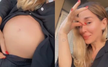 Jimena Barón mostró su pancita de embarazada y contó cuándo nacerá el bebé