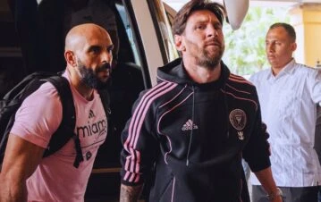 Contra qué famoso planea una pelea el guardaespaldas de Lionel Messi