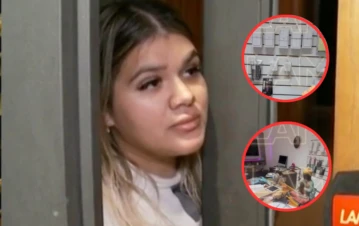 El impactante video de cómo quedó la casa de una de las víctimas de robo de Morena Rial