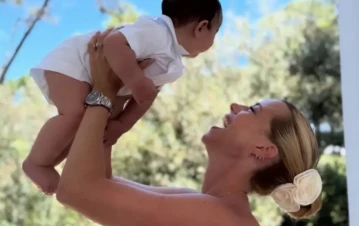 Nicole Neumann reveló cómo es la extraña alimentación de su bebé de un año