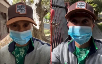 Sergio Lapegüe mostró cómo se recupera tras recibir el alta médica: "Primeras caminatas"