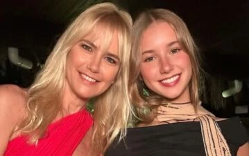 Las fotos inéditas que eligió Valeria Mazza para celebrar los 17 años de su hija Taína