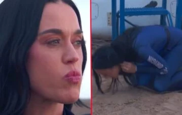 ¡Histórico! Katy Perry viajó al espacio y volvió al planeta Tierra en tiempo récord: "Es un mundo que..."