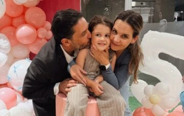 Sabrina Garciarena mostró la intimidad del cumpleaños de 5 de su hija Mía: ¡todas las fotos!