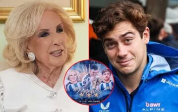 El insólito pedido que Franco Colapinto le "mangueó" a Mirtha Legrand tras confirmarse su debut en Alpine