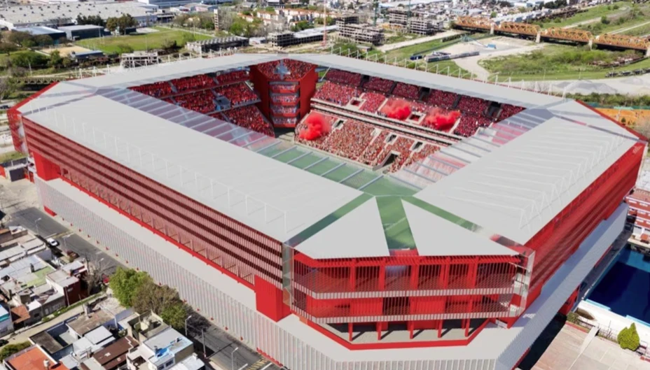 EL PROYECTO PARA TECHAR Y AGRANDAR EL "LIBERTADORES DE AMERICA-BOCHINI" HASTA CONVERTIRLO EN EL SEGNUNDO ESTADIO CON MAS CAPACIDAD DE LA ARGENTINA.