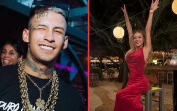 Qué respondió L-Gante cuando le preguntaron sobre el picante mensaje que le mandó a Eva Anderson