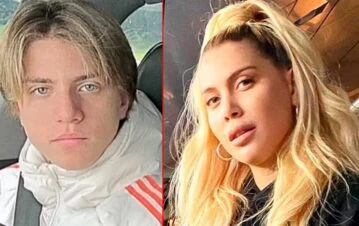 La triste despedida que golpea a Wanda Nara con su hijo mayor Valentino López de 16 años