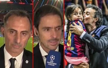 La emoción de Mariano Closs y Diego Latorre por la historia de Luis Enrique y su hija fallecida