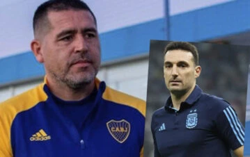 ¡Recontra bombazo! El revolucionario plan Scaloni de Riquelme para técnico de Boca