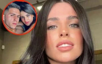 Valentina Cervantes dio la cara en medio de rumores de infidelidad de Enzo Fernández con Pampita