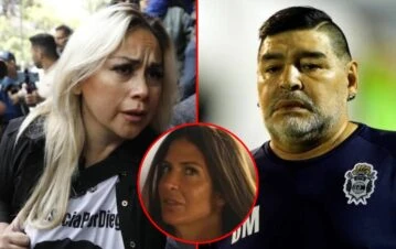 El mal momento de Verónica Ojeda tras ver el polémico video de la jueza del juicio de Maradona