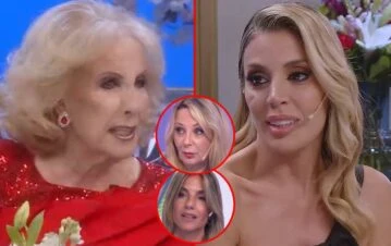 El fuerte dato que Virginia Gallardo le reveló a Mirtha Legrand sobre la renuncia de Evelyn Brocke a Canal 13