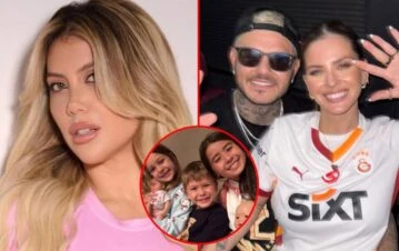 Qué hizo Wanda Nara tras ver a Mauro Icardi junto a los hijos de la China Suárez en Turquía