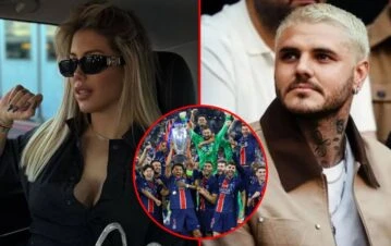 El picante video de Wanda Nara provocando a Mauro Icardi en la final de la Champions