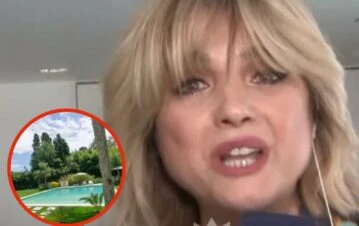 La imponente y particular piscina que diseñó Araceli González en su lujosa mansión