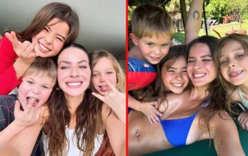 La China Suárez contó cuál es su verdadero secreto a la hora de criar a sus hijos