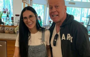 Demi Moore contó cómo es su relación con Bruce Willis en medio de la enfermedad que afronta él