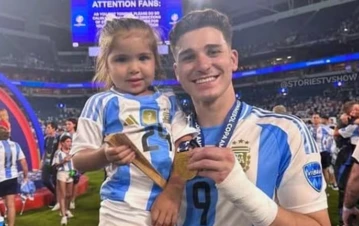 El tierno video de la hija de Enzo Fernández confesando la decisión que tomó por Julián Álvarez: "Es mi amigo y…"