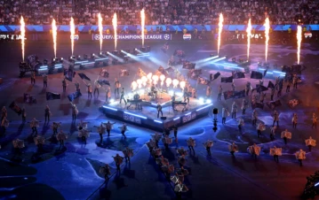 Así fue el magnífico show del kick off de la final de la Champions