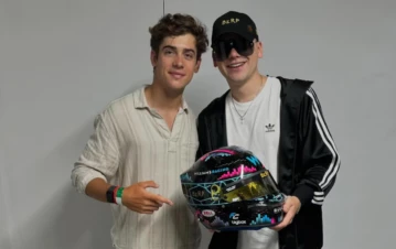 La emoción de Bizarrap por la vuelta de Franco Colapinto a la Fórmula 1: "Volvió la…"