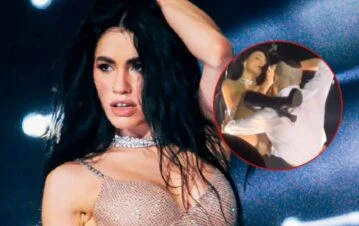 El video del momento más polémico y hot de Lali Espósito en Vélez que se hizo viral