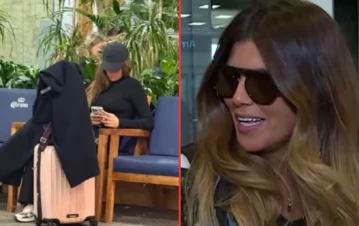 Loly Antoniale regresó al país y le hizo un polémico pedido a la gente en el aeropuerto