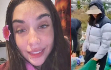 María Becerra rescató a 6 perros de las inundaciones y pidió ayuda