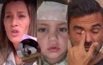 Un experto responsabilizó a Mica Viciconte y a Fabián Cubero por el tremendo accidente de su hijo Luca