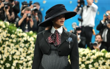 La original manera en la que Rihanna anunció su tercer embarazo en la MET Gala