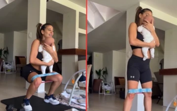 Sol Pérez se cansó y reveló por qué entrena a pocos días de ser mamá