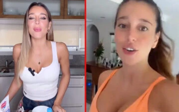 “El resultado”: Sol Pérez reapareció mostró su entrenamiento extremo a un mes de ser mamá